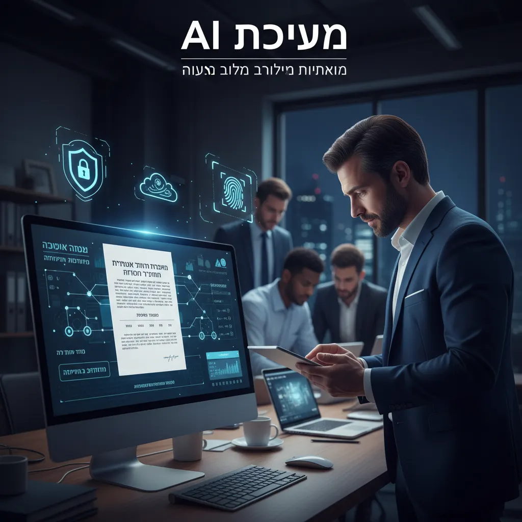 מדיניות AI פנימית לעסקים עד 50 עובדים: תבנית מעשית שאפשר להפעיל כבר השבוע